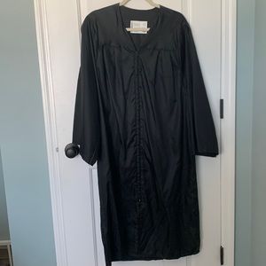 Black Jostens Graduation Cap and Gown